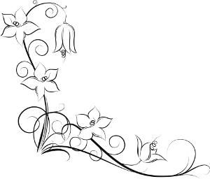 Flower Vine Drawing at GetDrawings.com | Free for personal use Flower