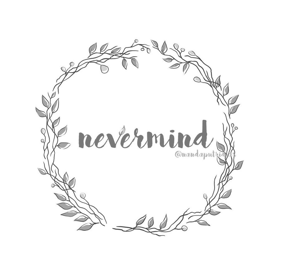 904x884 Flower Wreath Nevermind By Nandaput