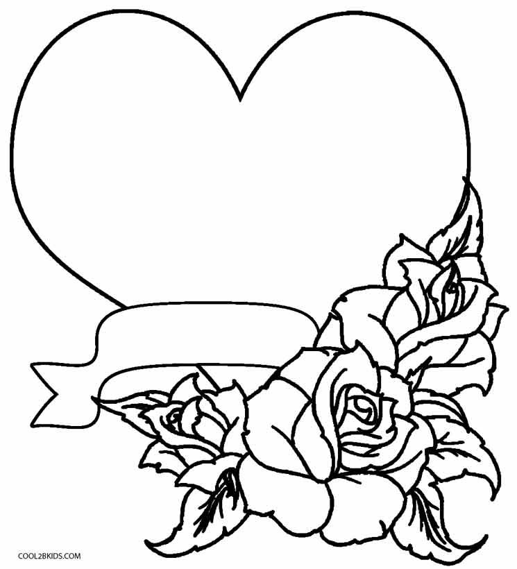 Flowers And Hearts Drawing at GetDrawings | Free download
