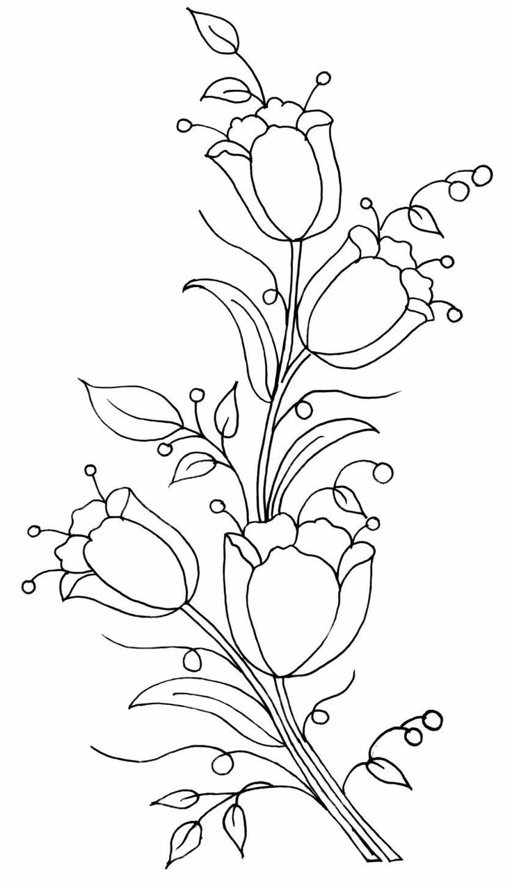 Flowers Art Drawing at GetDrawings | Free download