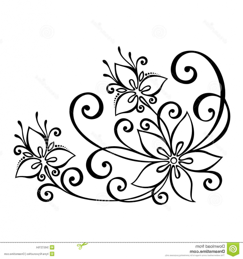 958x1024 Cool Designs To Draw For Flowers Drawing Of Flower Design Cool