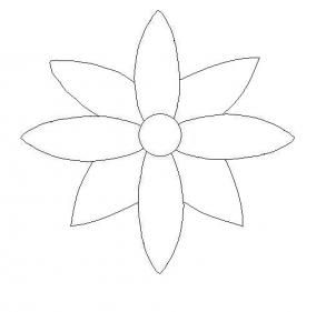 302x281 Easy Drawings Of Flowers