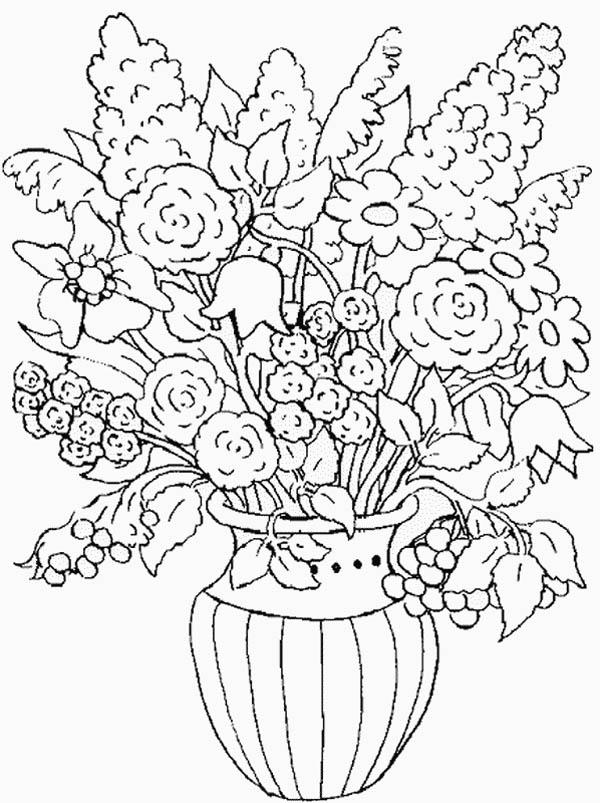 600x803 Flower Vase Pencil Drawing Archives