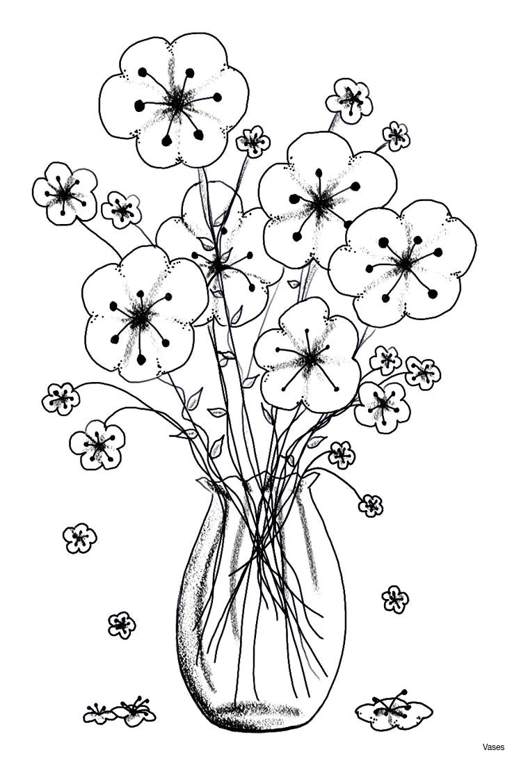 736x1088 Black And White Flowers In Vase Clipart 6h Vases Flower Cliparti