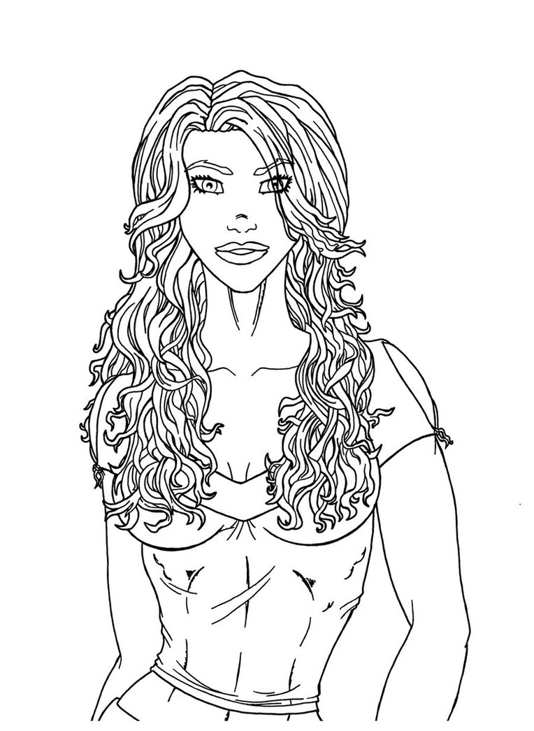 764x1046 Flowing Hair By Jmaturino