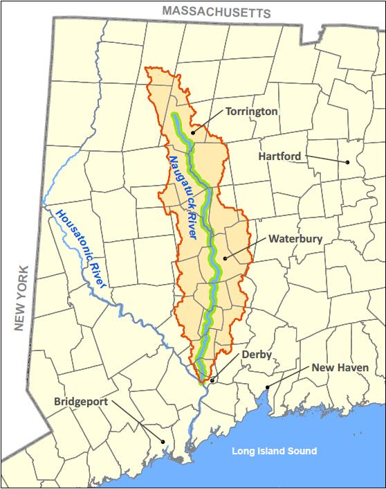 558x706 Geography And History Naugatuck River