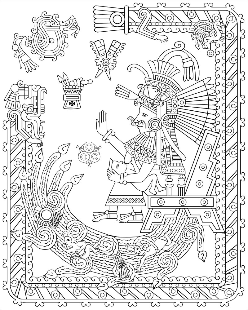 800x1000 New Aztec Icon Chalchiuhtlicue Richard Balthazar