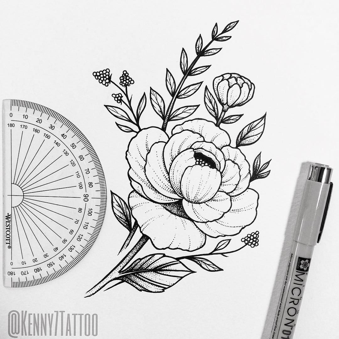 1080x1080 Flowing Floral Design!