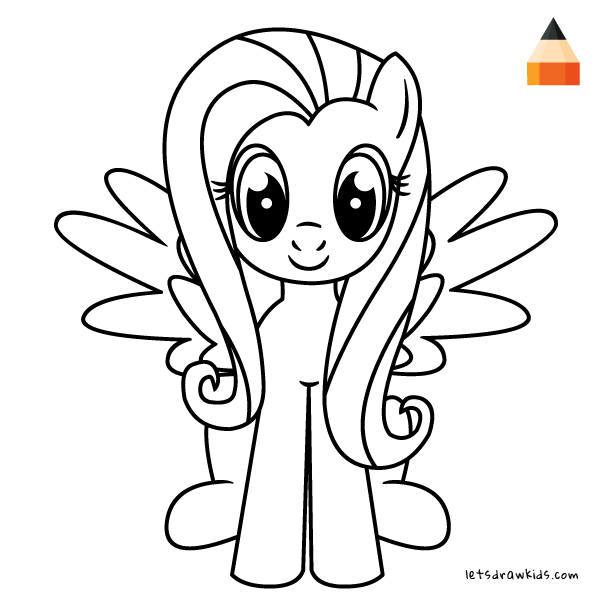 600x600 How To Draw Fluttershy