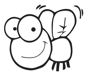 300x255 Fly Cartoon Clipart Image