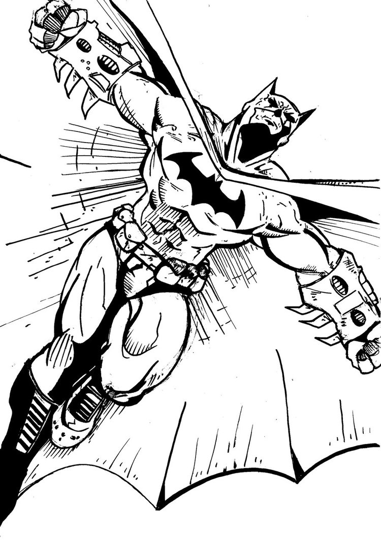 750x1064 Batman Fly By Andrew Henry