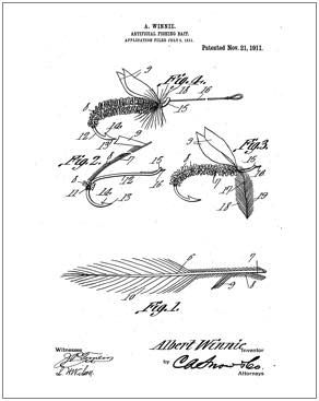 292x367 Fishing Fly Patent Drawing Fly Proportion Proporcie Musiek
