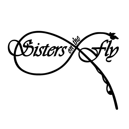 540x540 Sotf Fly Rod Logo Sisters On The Fly Pins Amp Magnets