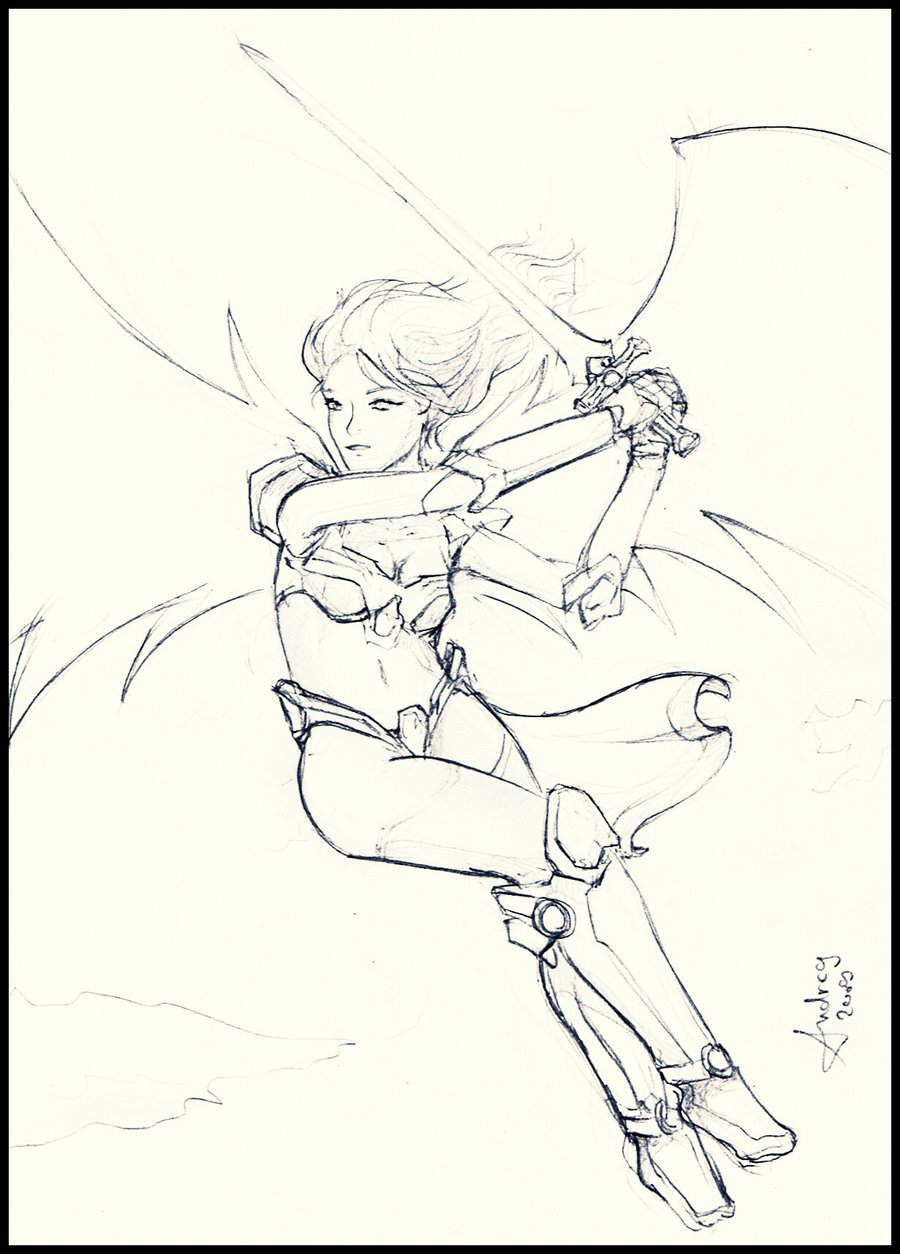 900x1254 Flying Angel By Catzav3ncu