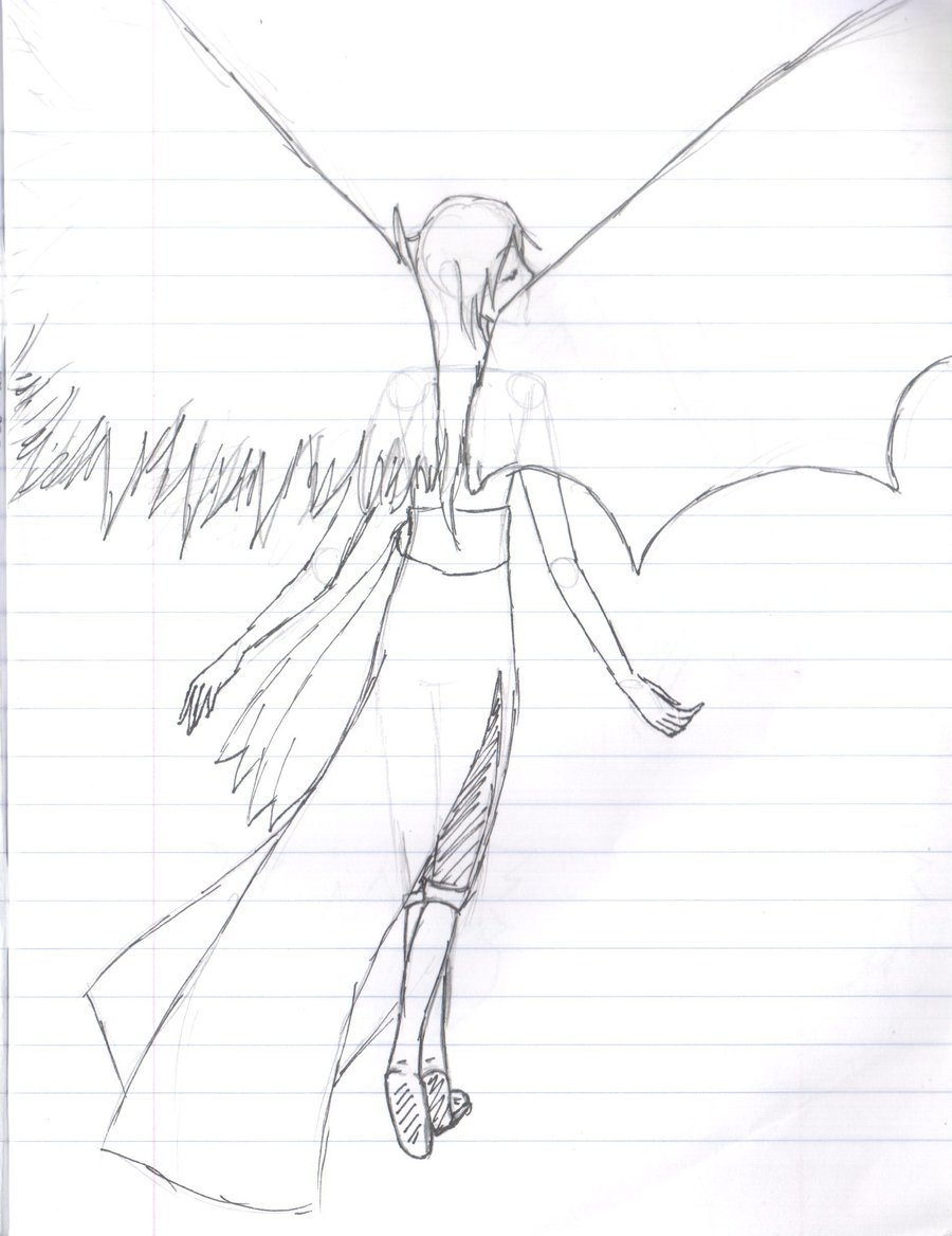 900x1168 Hell Angel Flying Off By Yenmeii