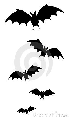 270x450 Black Bats Flying Clip Art Clipart Panda