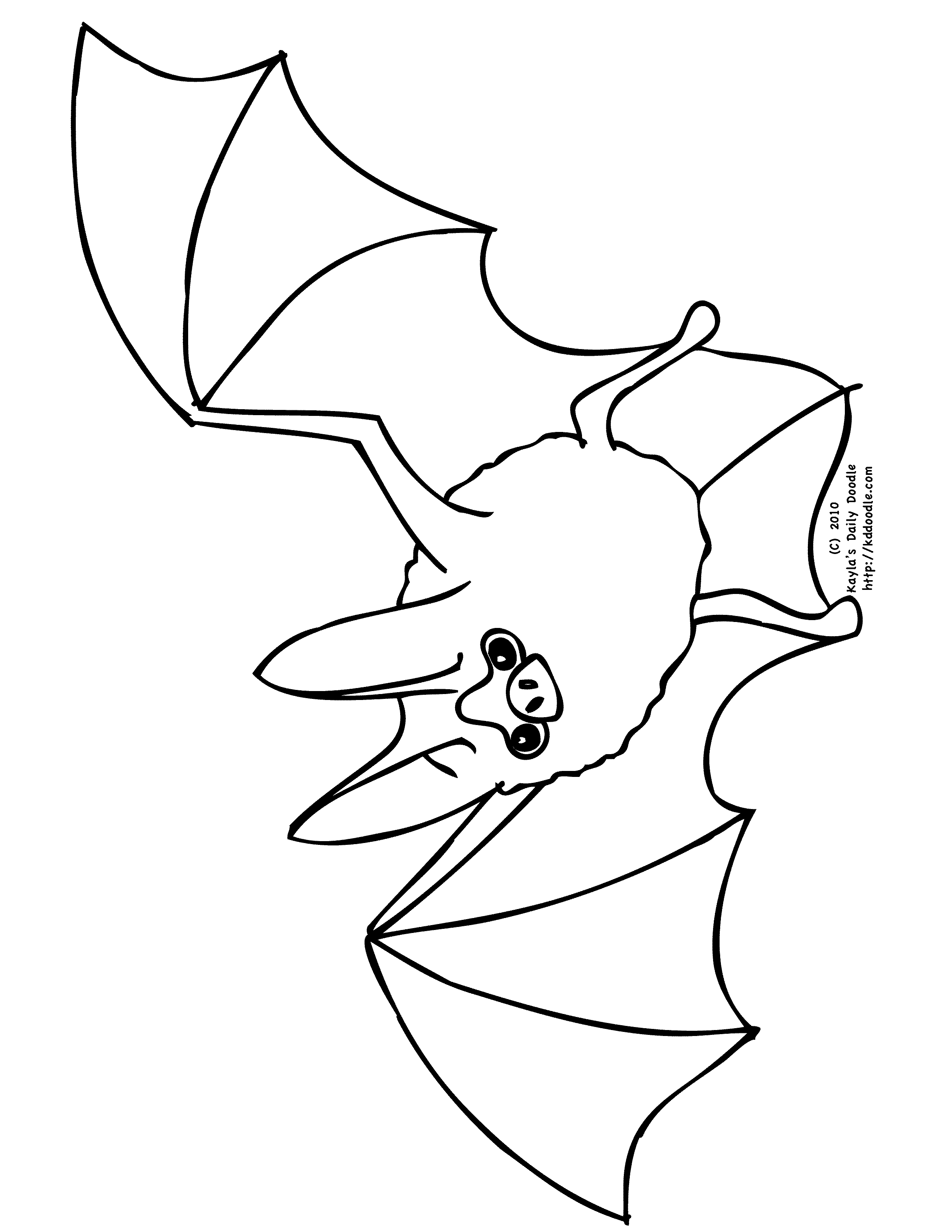 2550x3300 Flying Bat