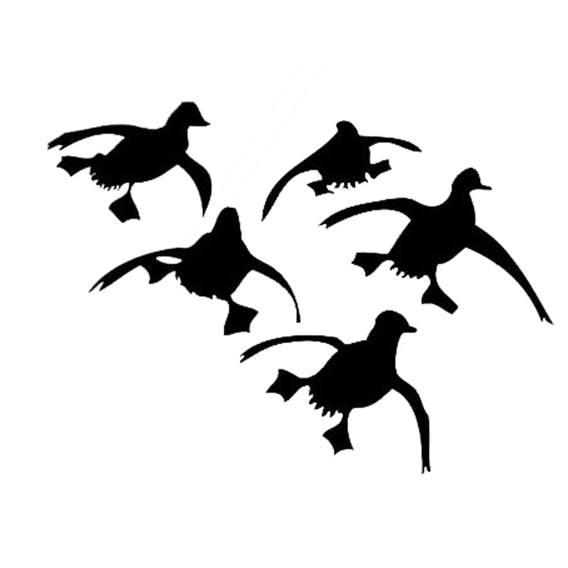 800x800 1511.1cm Funny Flying Ducks Car Stickers Personality Vinyl Car