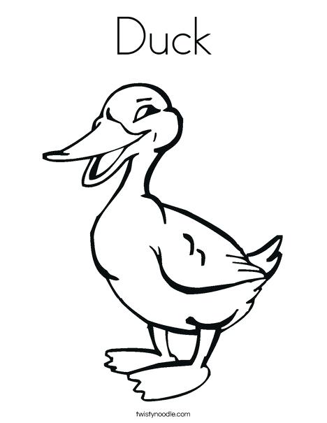 468x605 Ducks Coloring Pages