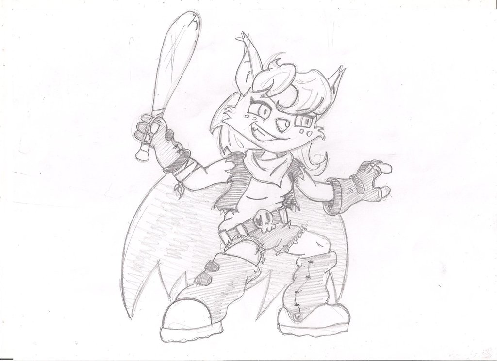 1024x745 Ginger The Flying Fox 1 By Joeilrancido