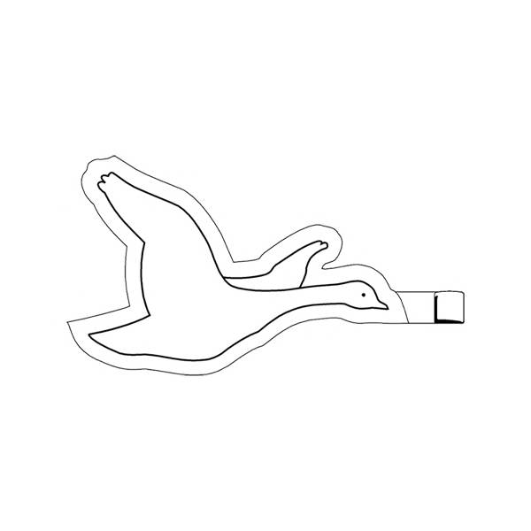 600x600 Animals For Gt Flying Goose Outline Applique