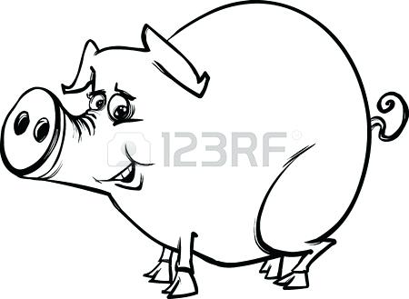 450x329 Coloring Book Pig Plus Flying Pig Coloring Pages Amazing Pig