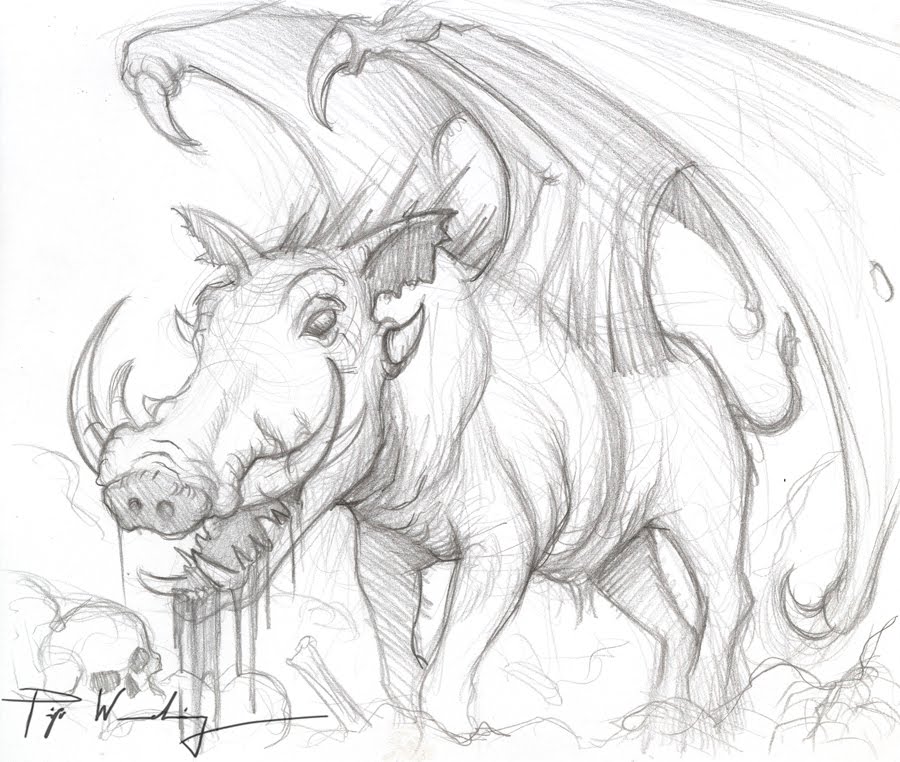 900x762 Piya's Studio When Pigs Fly .