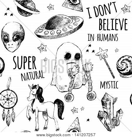 450x470 Seamless Black White Pattern. Vector Amp Photo Bigstock