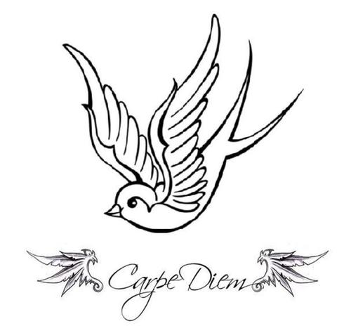 500x474 Latest Sparrow Tattoo Designs