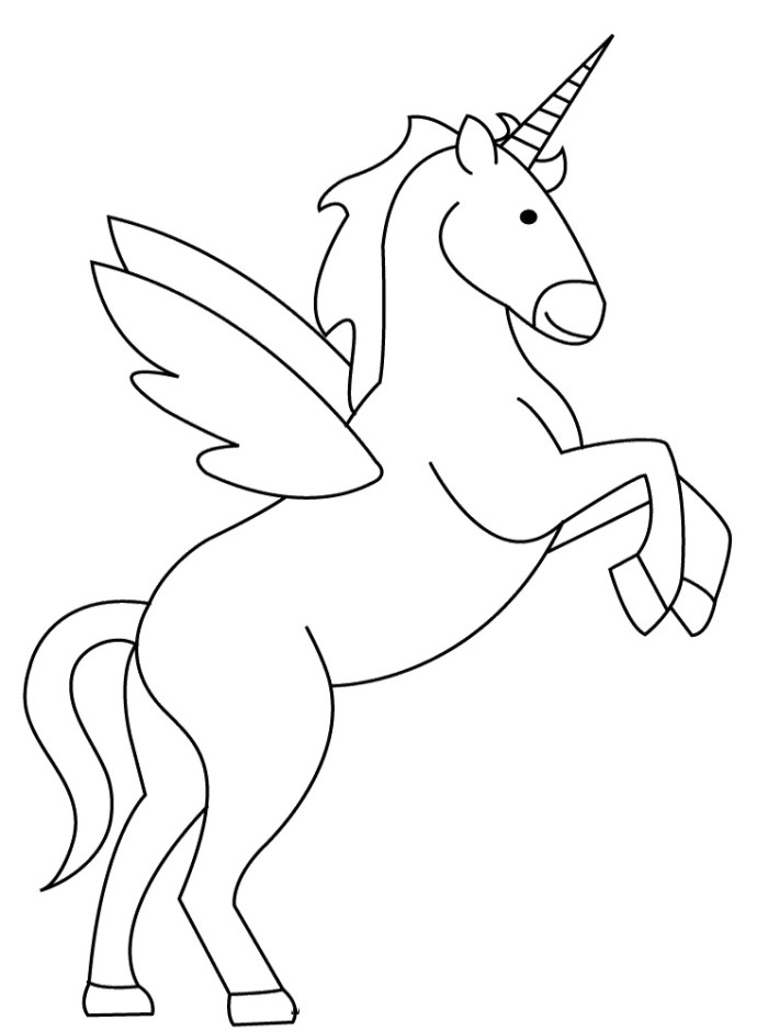 700x940 Flying Unicorn Horse Coloring Pictures Derby Party
