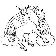 230x230 Top 25 Free Printable Unicorn Coloring Pages Online Rainbow