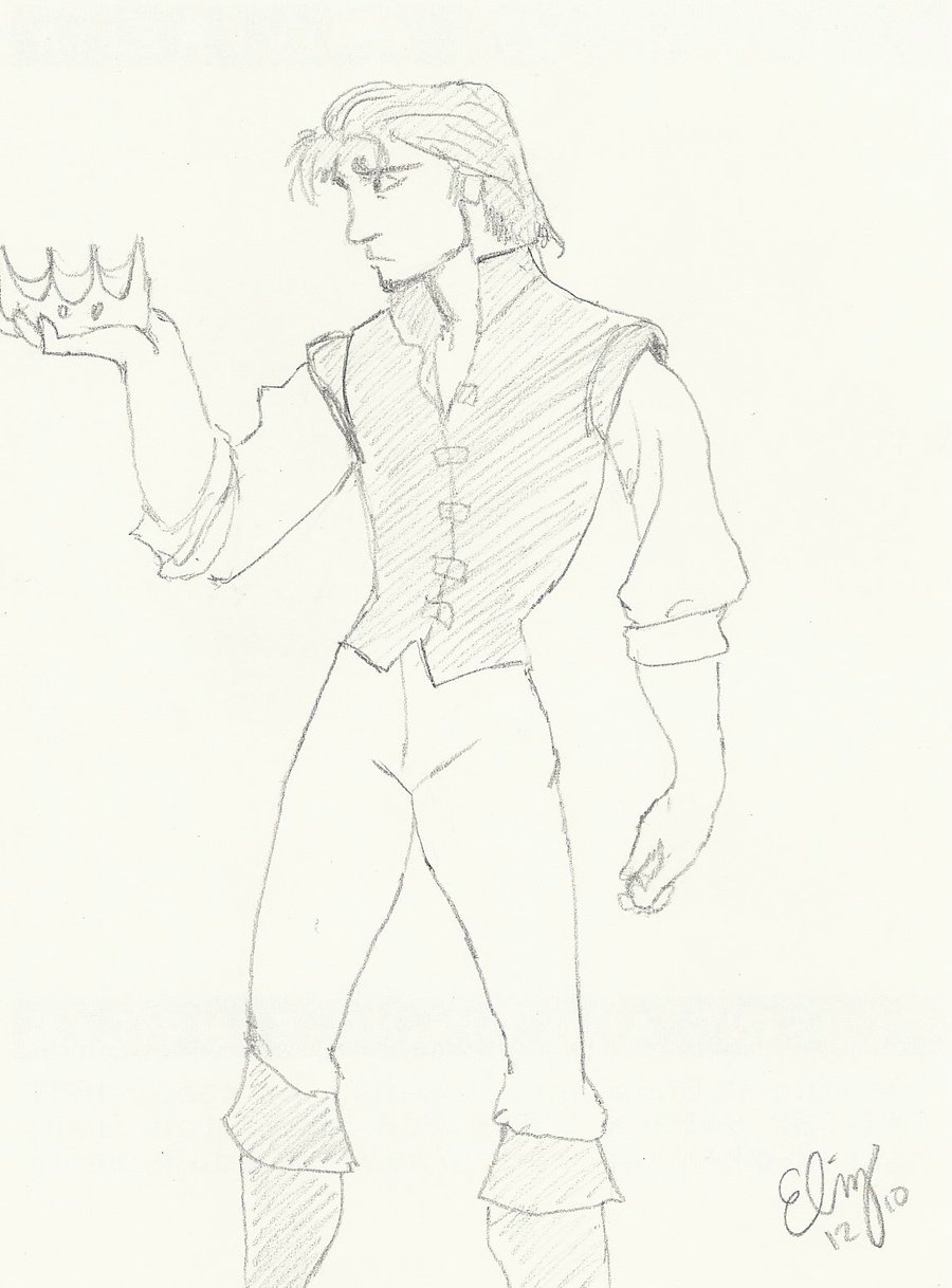 900x1218 Flynn Rider Original Attempt By Rockthelightgomer