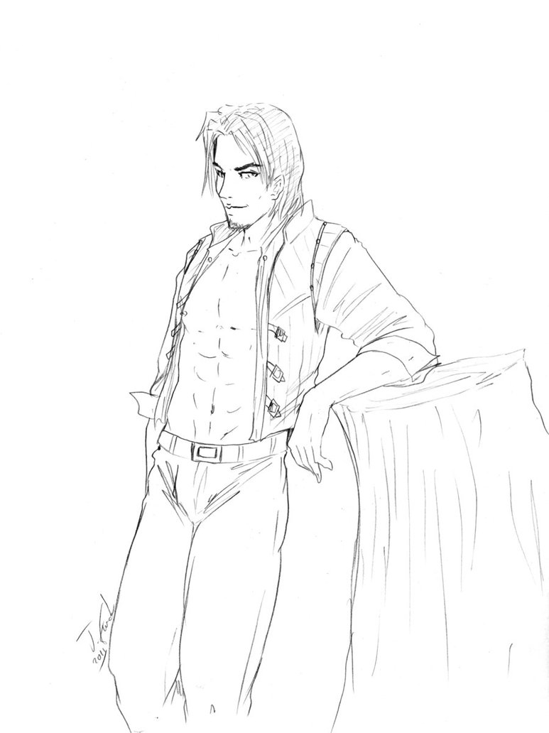 773x1032 Flynn Rider Sketch By Destinyfall