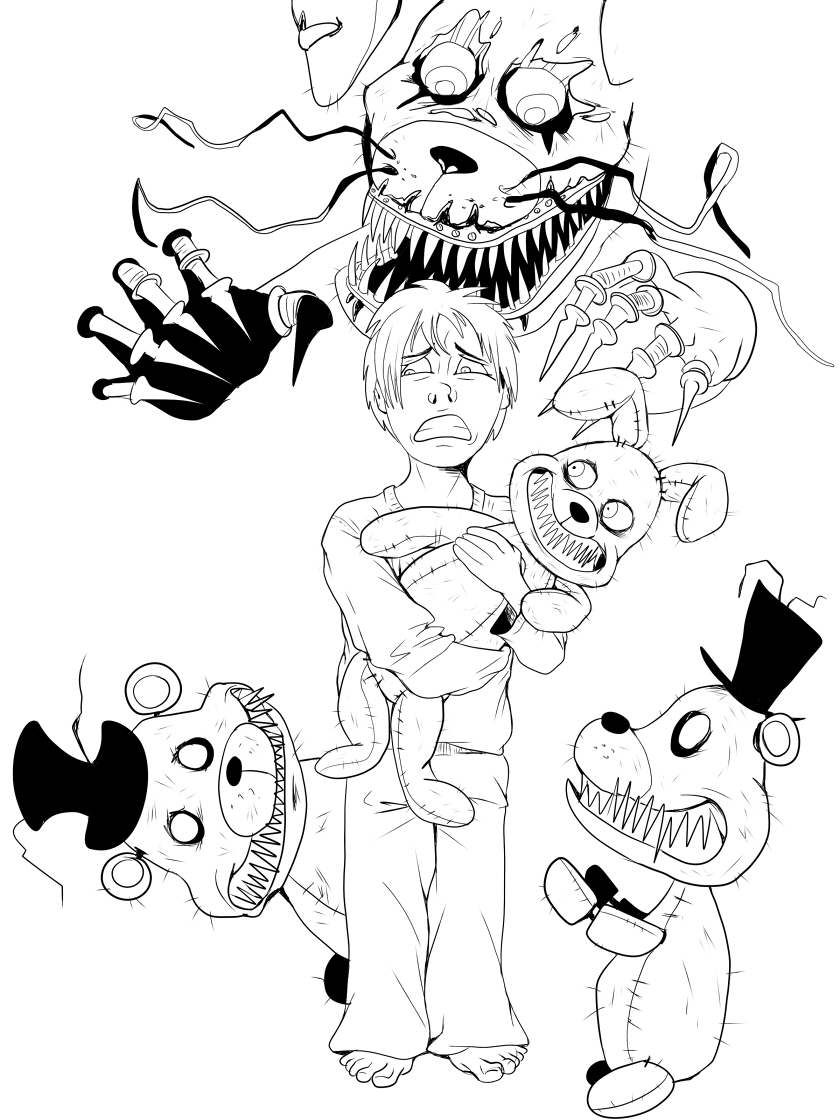 840x1120 Fnaf Kids