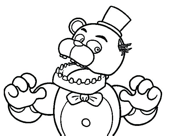 600x470 Fnaf Coloring Games S Pages Colouring