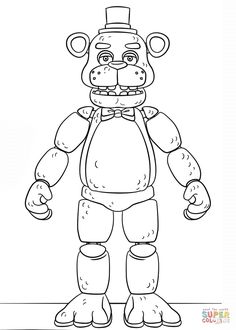 236x330 Print Fnaf Freddy Five Nights At Freddys Free Coloring Pages