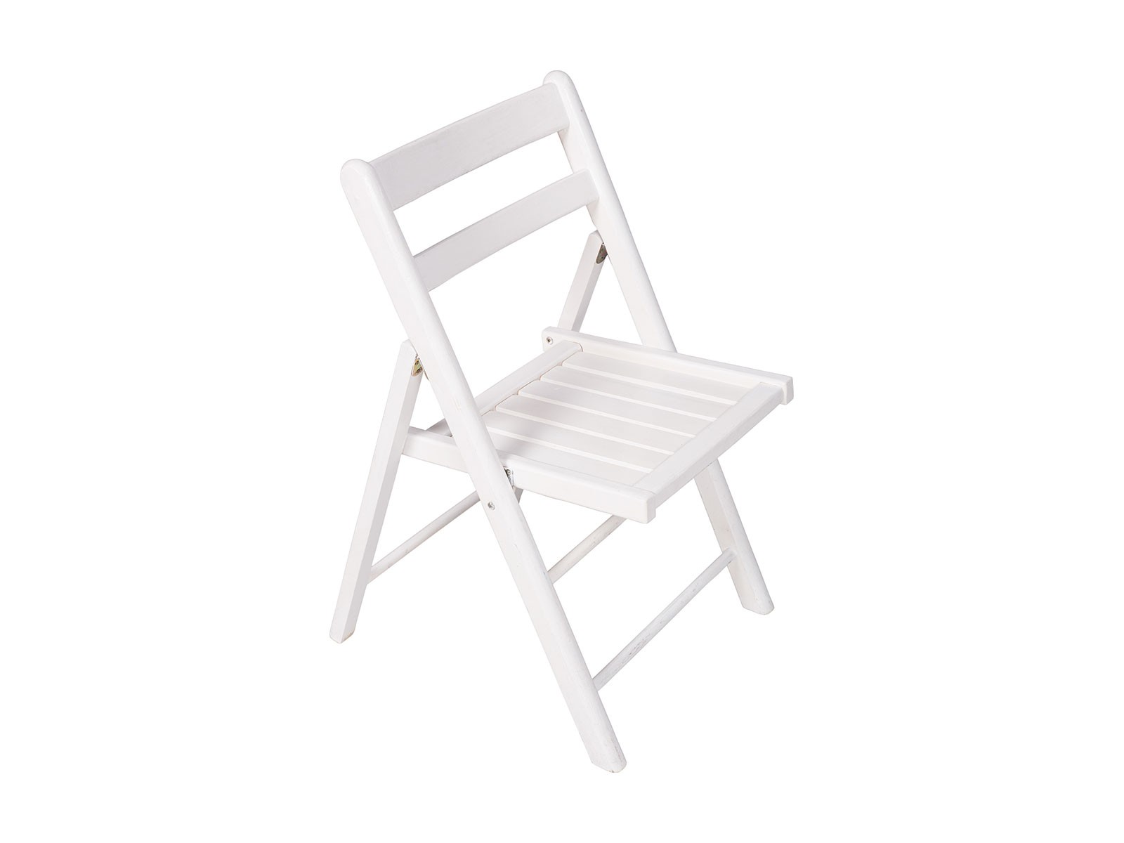 1600x1200 Folding Chair White Timber Celebrate! Party Hire