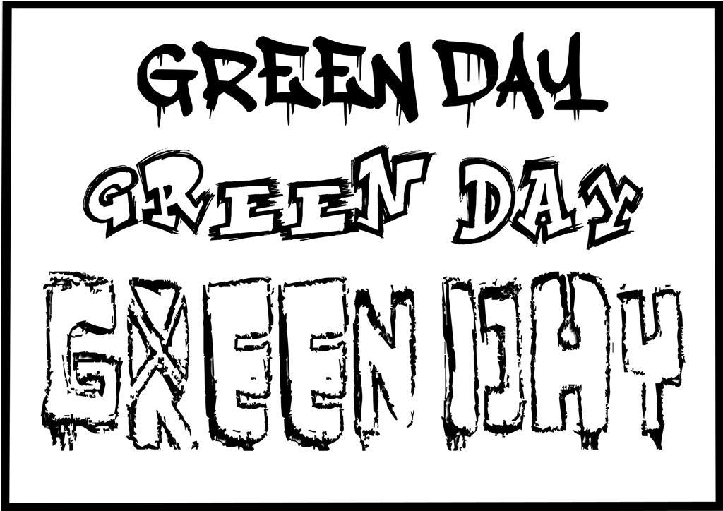1024x724 Green Day Fonts By Alternativepnk1039