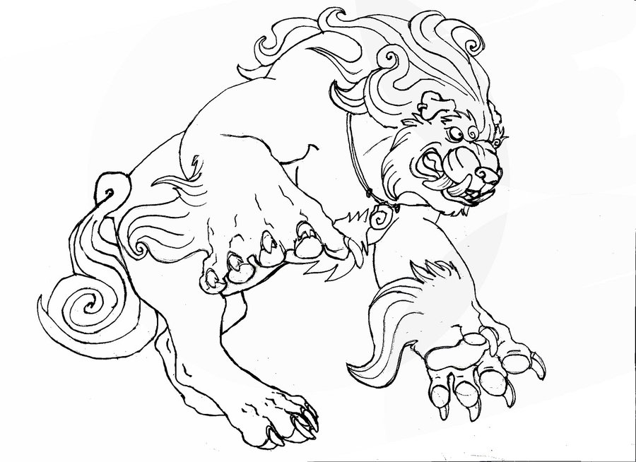 900x654 Pug Foo Sketch By Silvermender