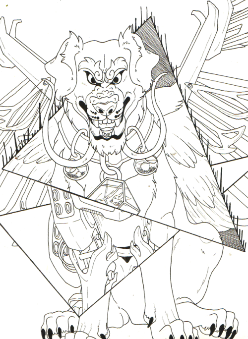 500x684 Foo Dog Tattoos Tumblr