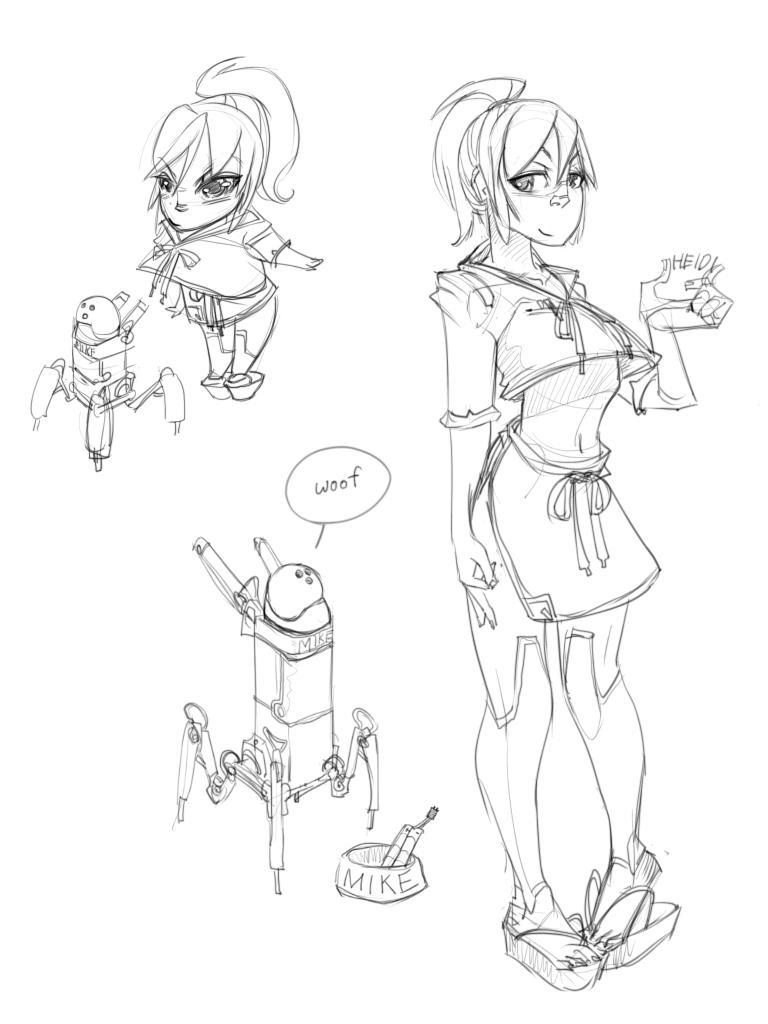 768x1024 How I Draw When Food Poisoned. By Le Mec