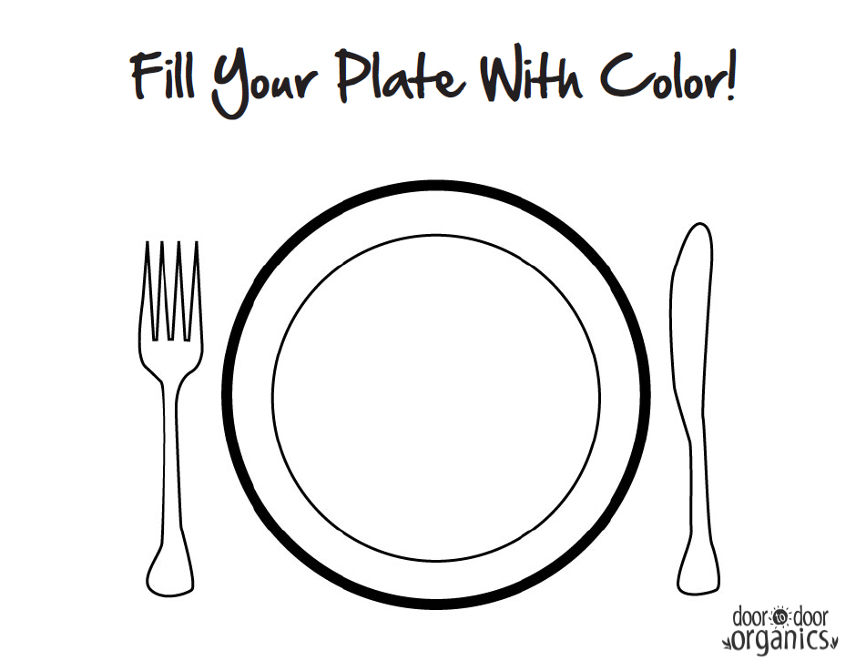 Food Plate Drawing at GetDrawings | Free download