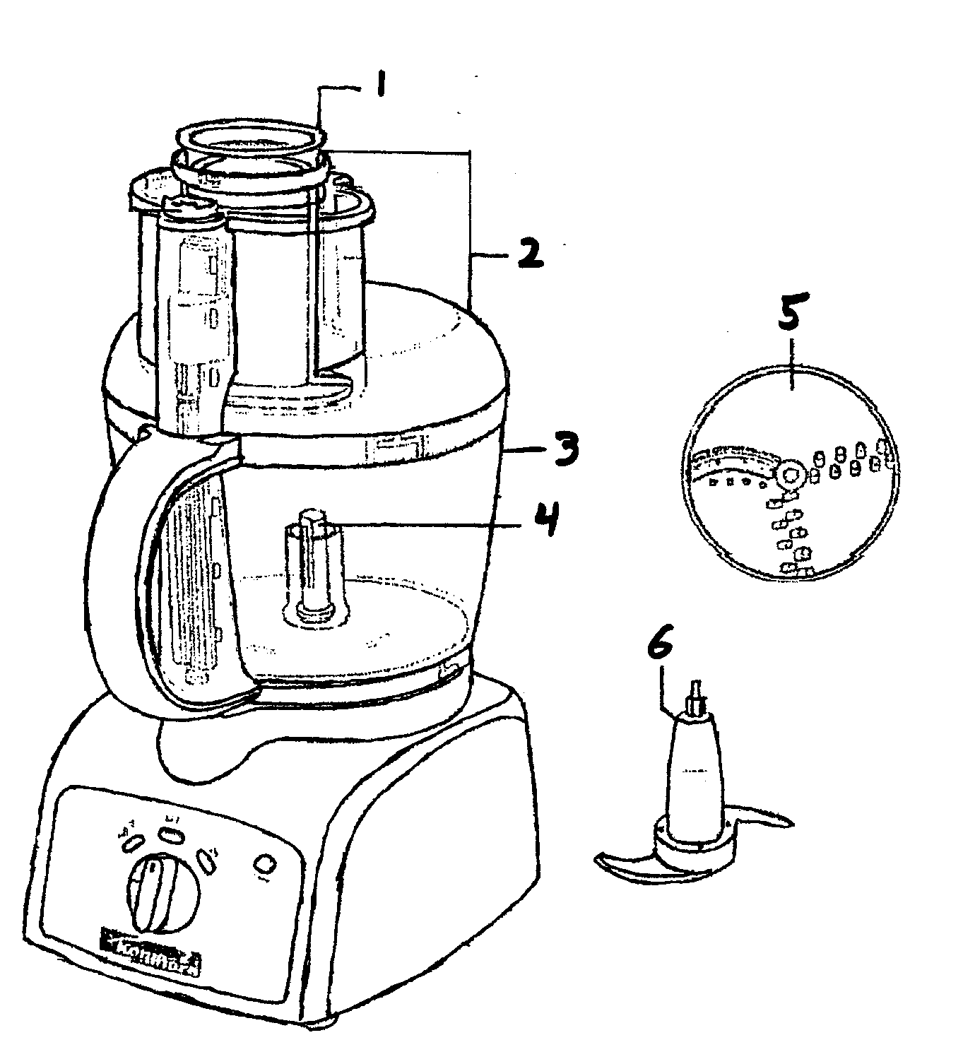 Food Processor Drawing at GetDrawings | Free download