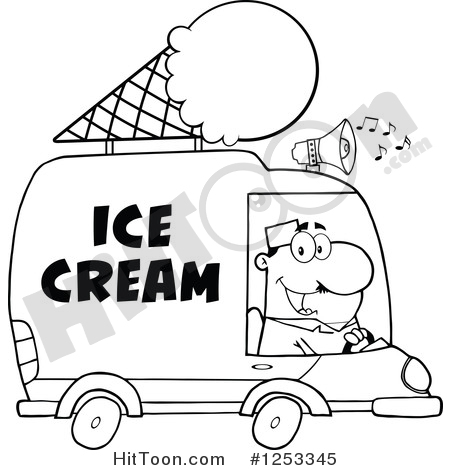450x470 Ice Cream Truck Clipart