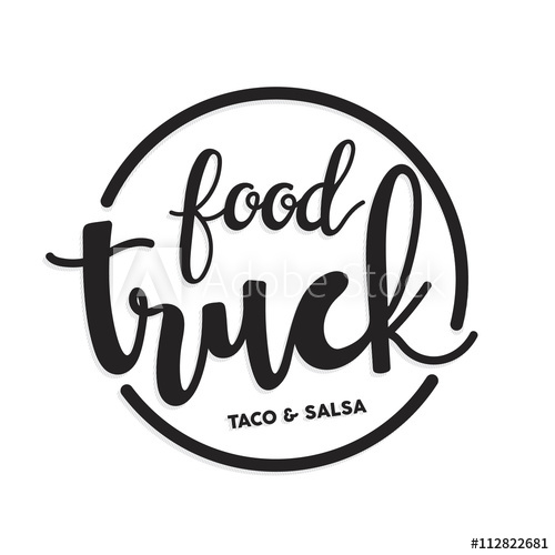 500x500 Food Truck Logo,food Logo