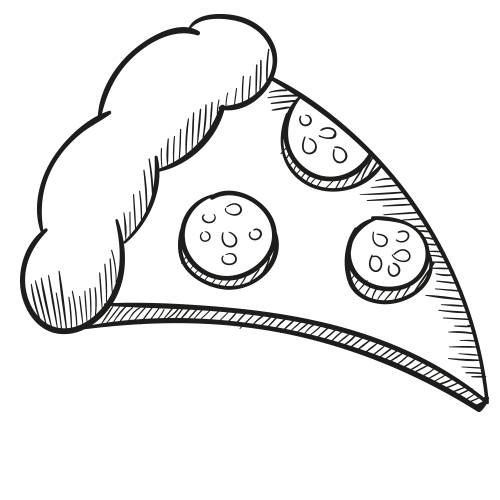 500x500 Hamburger Hot Dog Sushi Fast Food Pizza