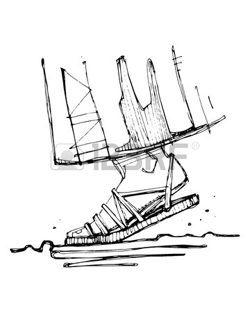 360x450 Hand Drawn Vector Illustration Or Drawing Of Jesus Christ Foot