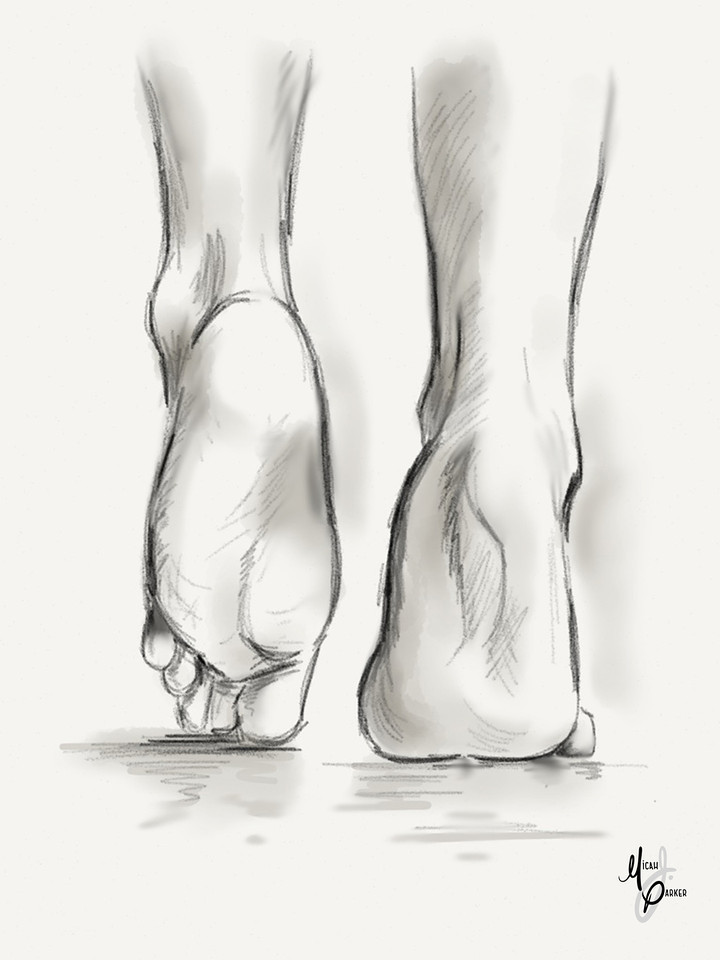 720x960 The!deaguy Photo Keywords Walking, Feet, Sketch