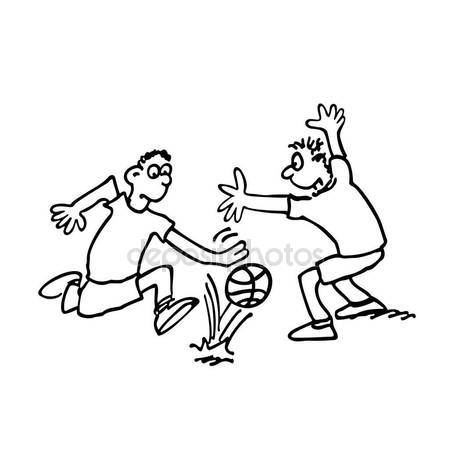 450x450 Football Play Cartoon Illustration Stock Vector Oriu007