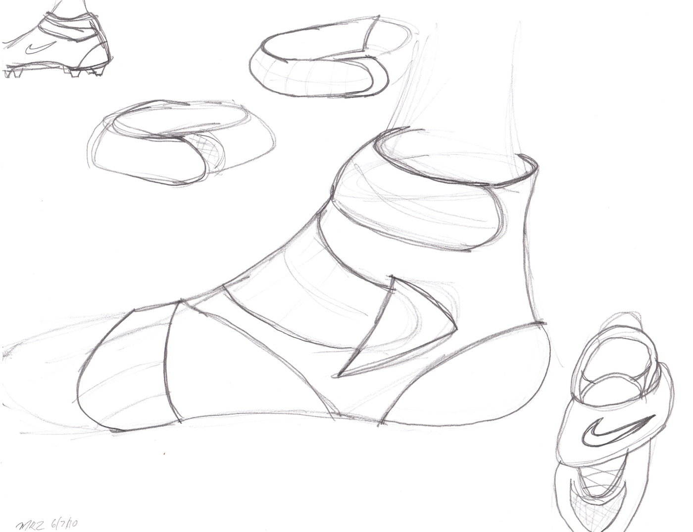 1400x1076 Senior Thesis Design Football Cleat By Michael Ryan Zaleta